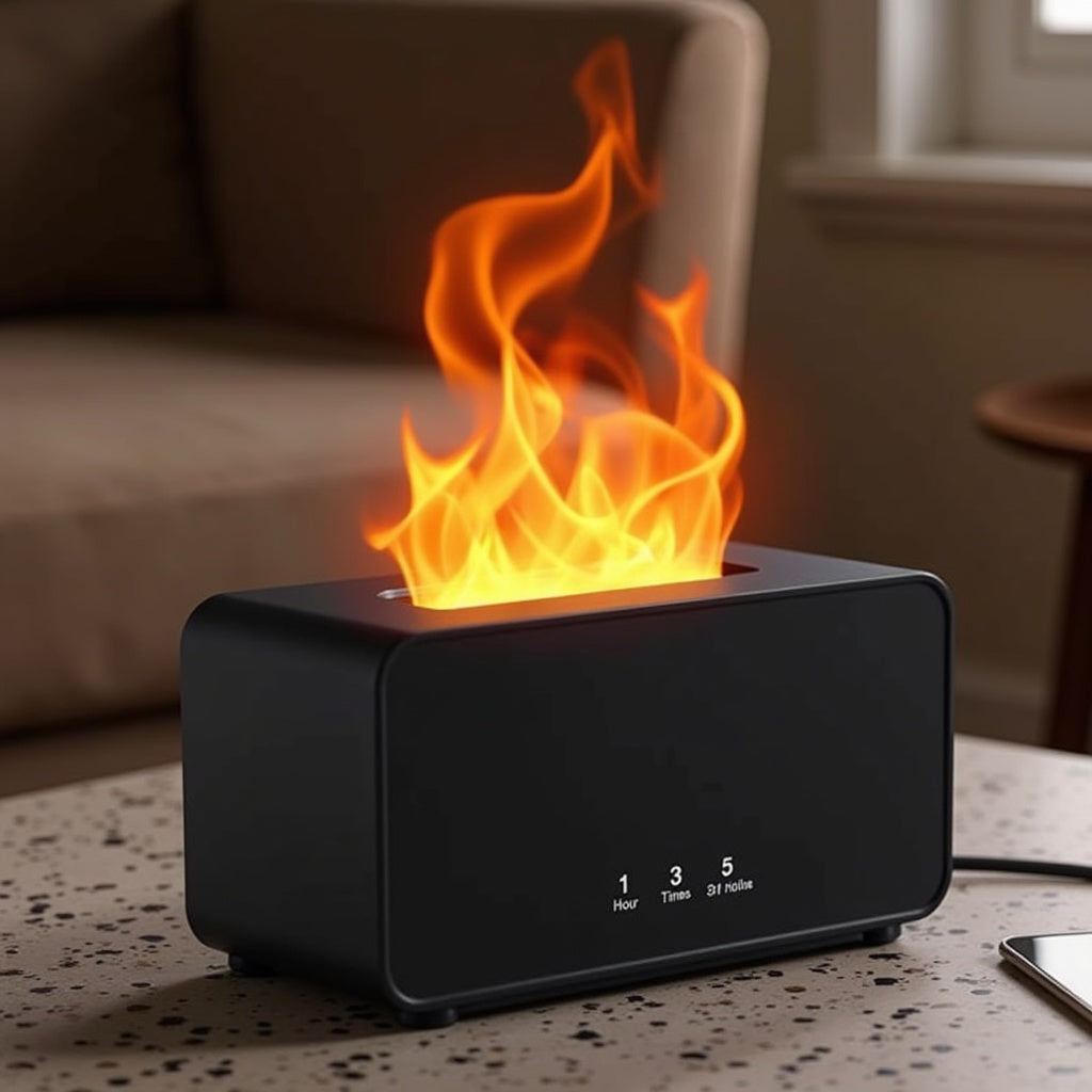 Black Box Serenity Flame Aromatherapy Diffuser™